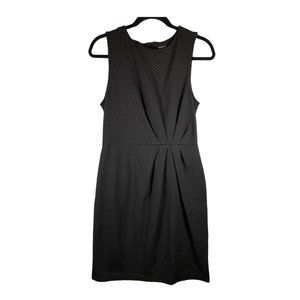 Banana Republic Black Sheath Dress with Ruching